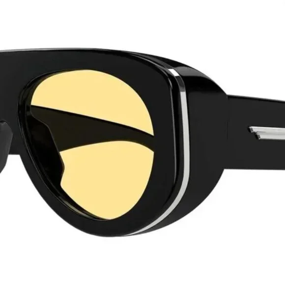 Bottega Veneta BV1362S Round Plastic Sunglasses - Picture 5 of 6